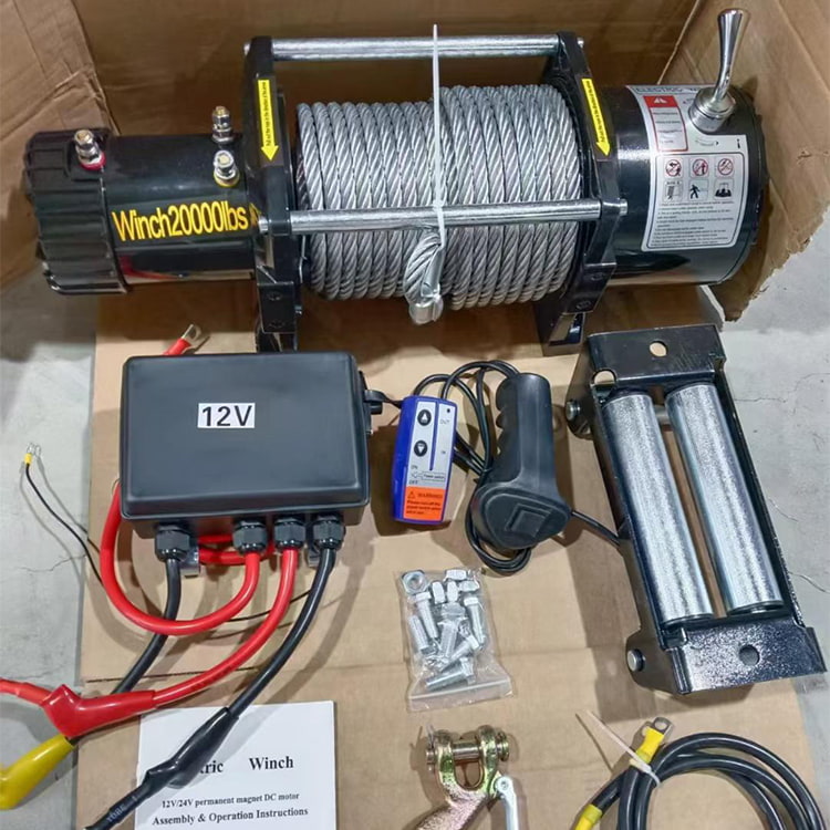Qual è la funzione del guidafune per gli argani elettrici?