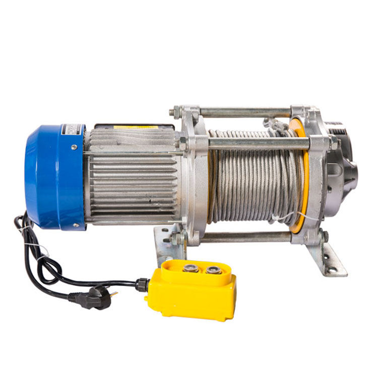 Verricello elettrico con guscio in alluminio