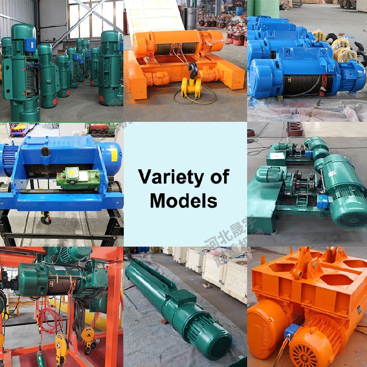 CD1 type 1t wire rope electric hoist