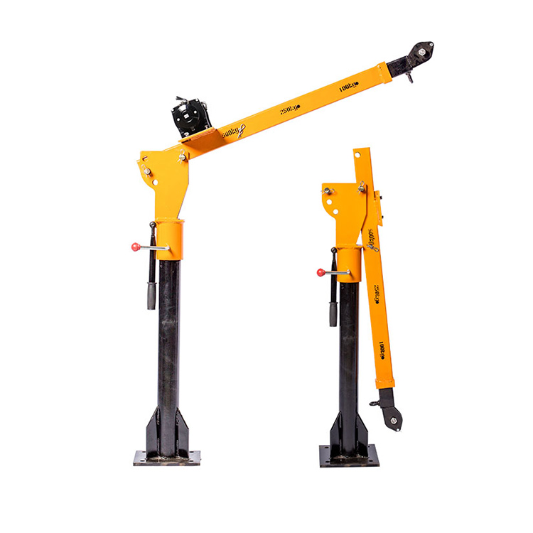 Mini gru montata su veicolo